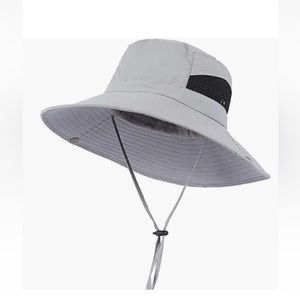 HAPPON Fishing Boonie Sun Hat: Wide Brim Foldable & Adjustable Bucket Sunhat
